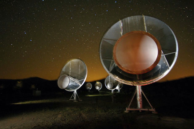 A SETI antennái